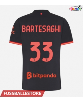 Günstige AC Milan Davide Bartesaghi #33 3rd trikot Damen 2026-27 Kurzarm